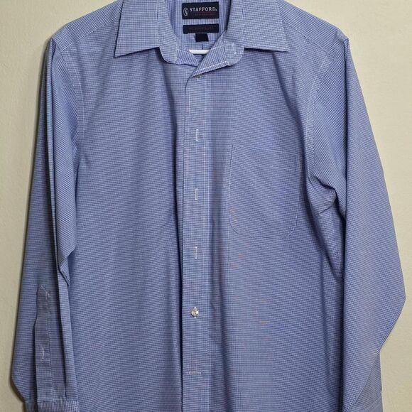 Stafford Other - Stafford Men's Blue Shirt